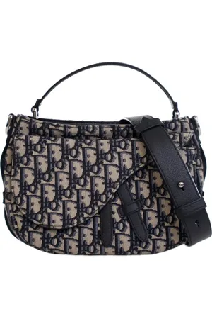Dior 2021 Mini Oblique Canvas Soft Saddle satchel