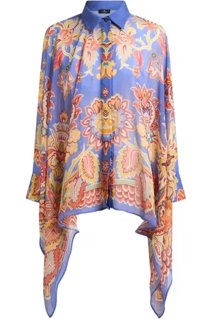 Etro Poncho a fiori