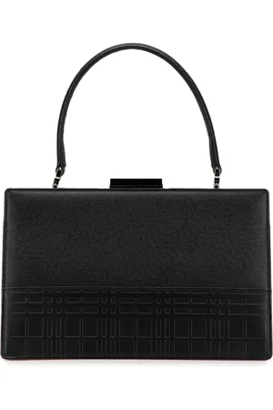 Burberry Borsa a mano House Check in pelle goffrata 2000-2017