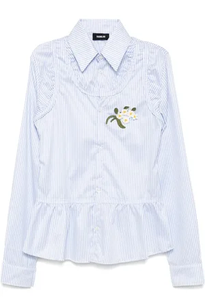 EgonLab Camicia a righe in cotone