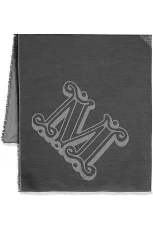 Max Mara Sciarpa con monogramma jacquard