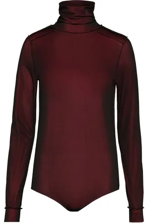 Maison Margiela Body con maniche lunghe semi trasparente