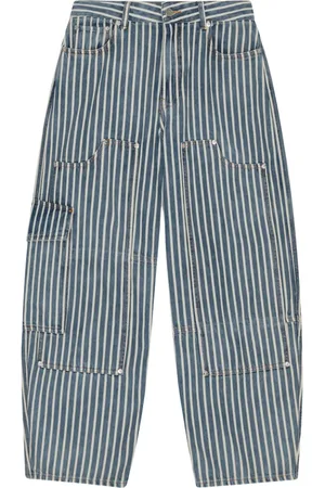 Ganni Jeans a righe