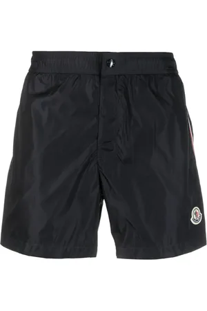 Moncler Costume da bagno con applicazione logo