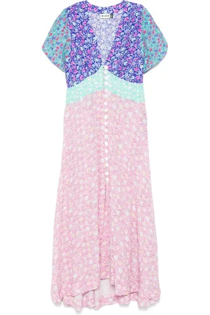 RIXO London Chemisier midi a fiori