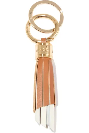 LANCEL Portachiavi medio con nappa
