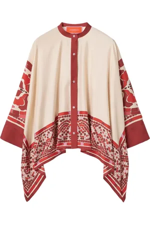 La DoubleJ Camicia stile foulard in seta
