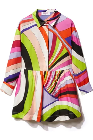 PUCCI Junior Abito con stampa Iride