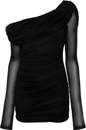 BLUMARINE Abito corto drappeggiato