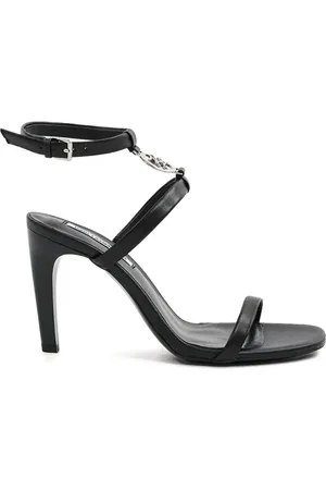 Karl Lagerfeld Sandali con placca logo 90mm