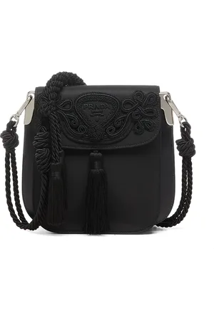 Prada Borsa a spalla con ricamo