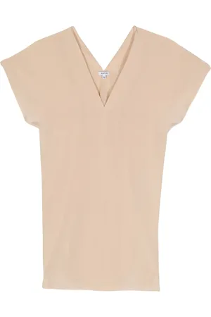 Aspesi Blusa con scollo a V in cr??pe di seta