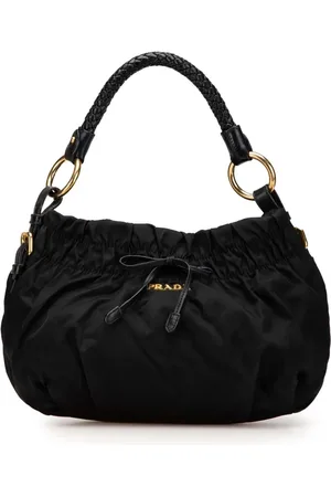 Prada Borsa a mano in tessuto Bow 2000-2024