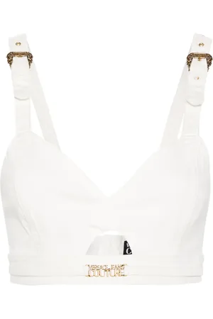 VERSACE Reggiseno con placca logo