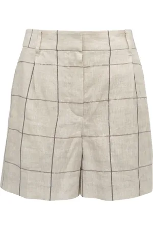 Brunello Cucinelli Shorts a quadri