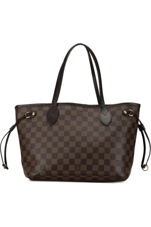 LOUIS VUITTON Borsa tote Damier Ebène Neverfull PM 2009