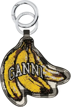 Ganni Portachiavi con logo