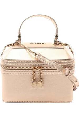 Bvlgari Borsa a tracolla Vanity in pelle metallizzata 2000-2024