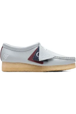 Clarks Mocassini Wallabee "Light Blue"