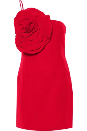 BLUMARINE Abito corto con applicazione