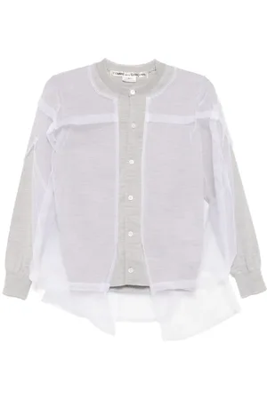 Comme des Garçons Cardigan a strati in lana