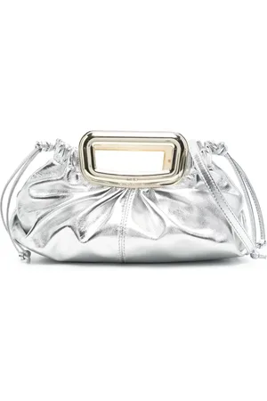 Maje Clutch metallizzata