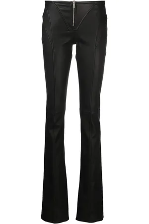 BLUMARINE Pantaloni svasati a vita bassa