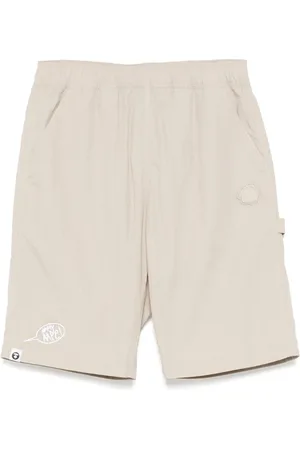 A Bathing Ape Shorts con applicazione logo