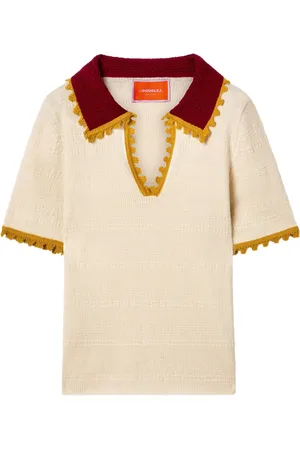 La DoubleJ Top in maglia in cotone e cashmere