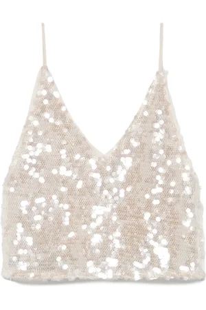 RAME Top con paillettes
