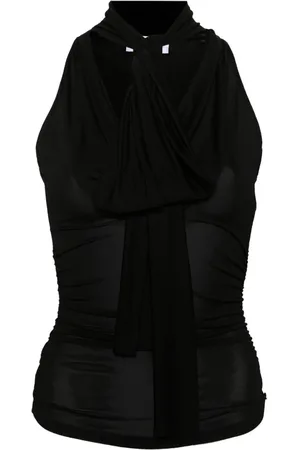 BLUMARINE Top con ruches