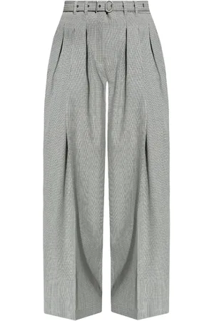 Jil Sander Pantaloni a palazzo con cintura