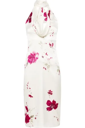 BLUMARINE Abito midi a fiori