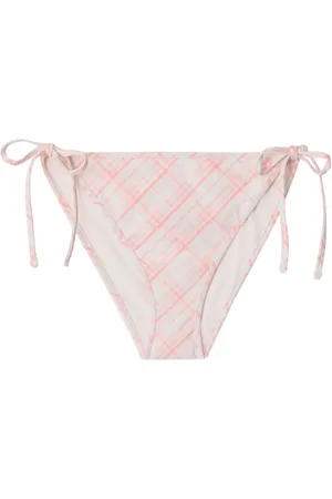 Burberry Slip bikini a quadri