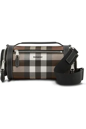 Burberry Borsa messenger a quadri