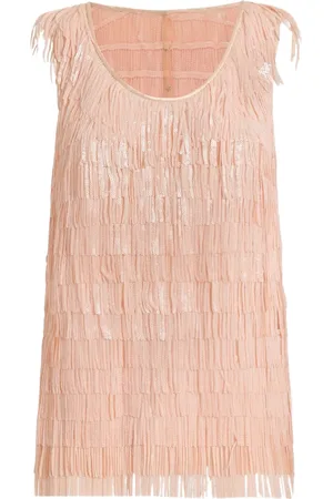 Dolce & Gabbana Top smanicato con paillettes
