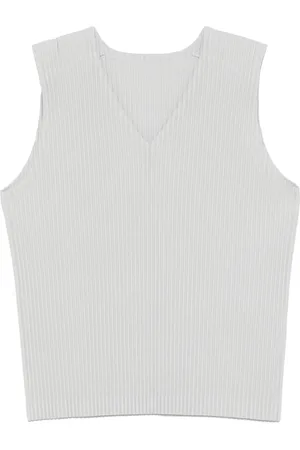 Issey Miyake Top plissettato