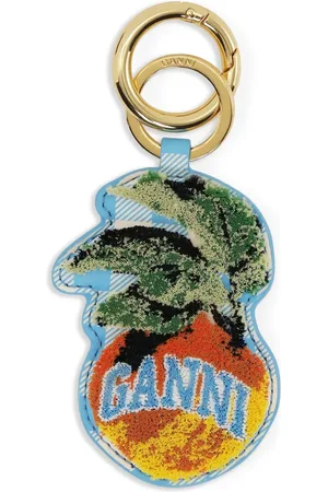 Ganni Portachiavi con logo