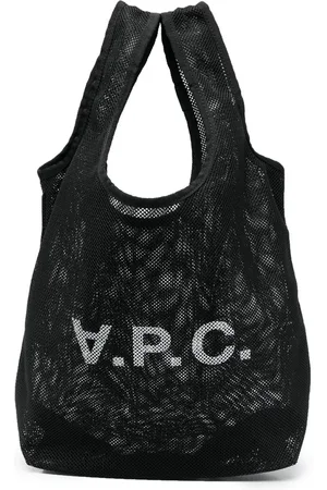 A.P.C. Borsa tote con stampa