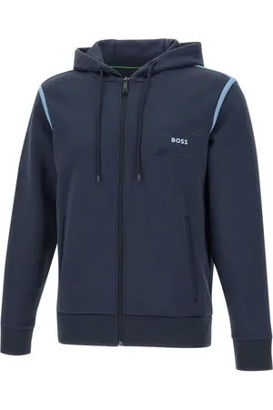 HUGO BOSS Felpa con cappuccio e zip