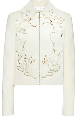 Oscar de la Renta Giacca con dettaglio cut-out