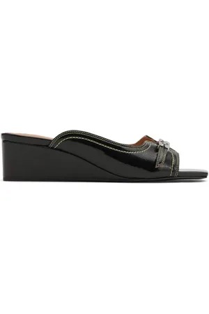 Ganni Mules in pelle