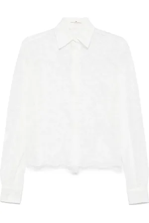 ERMANNO SCERVINO Camicia con ricamo floreale