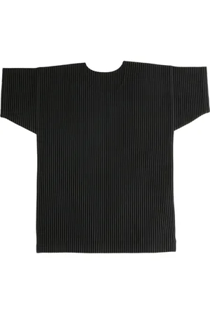 Issey Miyake Pliss??-effect T-shirt