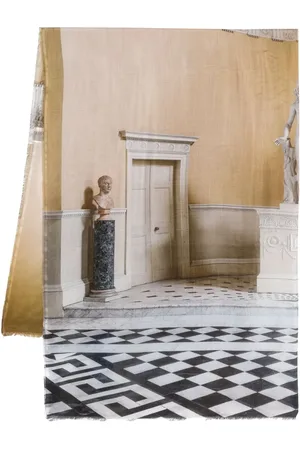 Faliero Sarti Sciarpa con stampa Syon House
