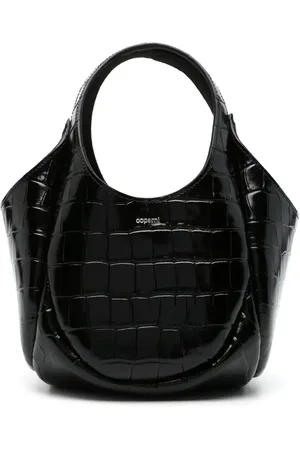 COPERNI Borsa a spalla B-Buzz mini con effetto coccodrillo