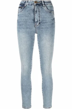 Philipp Plein Jeans skinny con ricamo