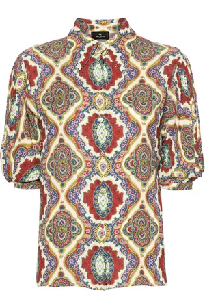 Etro Blusa con stampa grafica