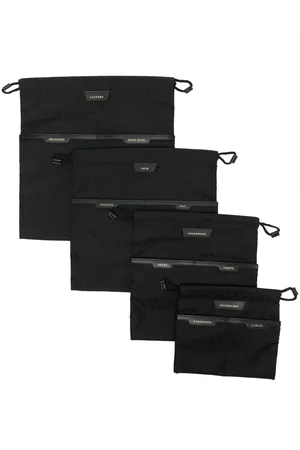 Anya Hindmarch Set di cinque pouch da viaggio