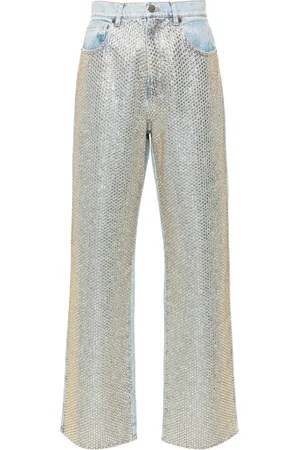 GIUSEPPE DI MORABITO Jeans dritti con strass
